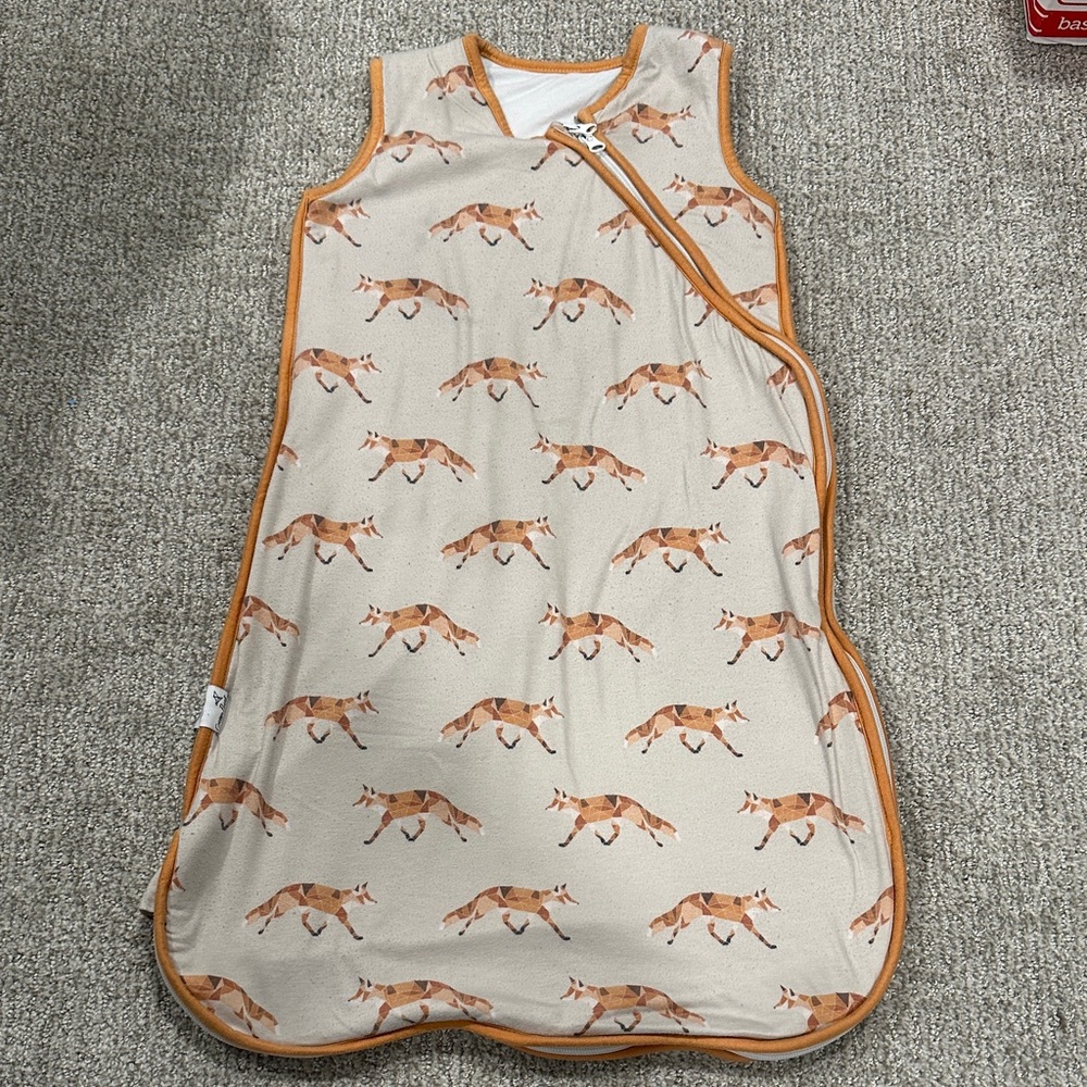 Fox Print Kids Pajamas Sleep Sack